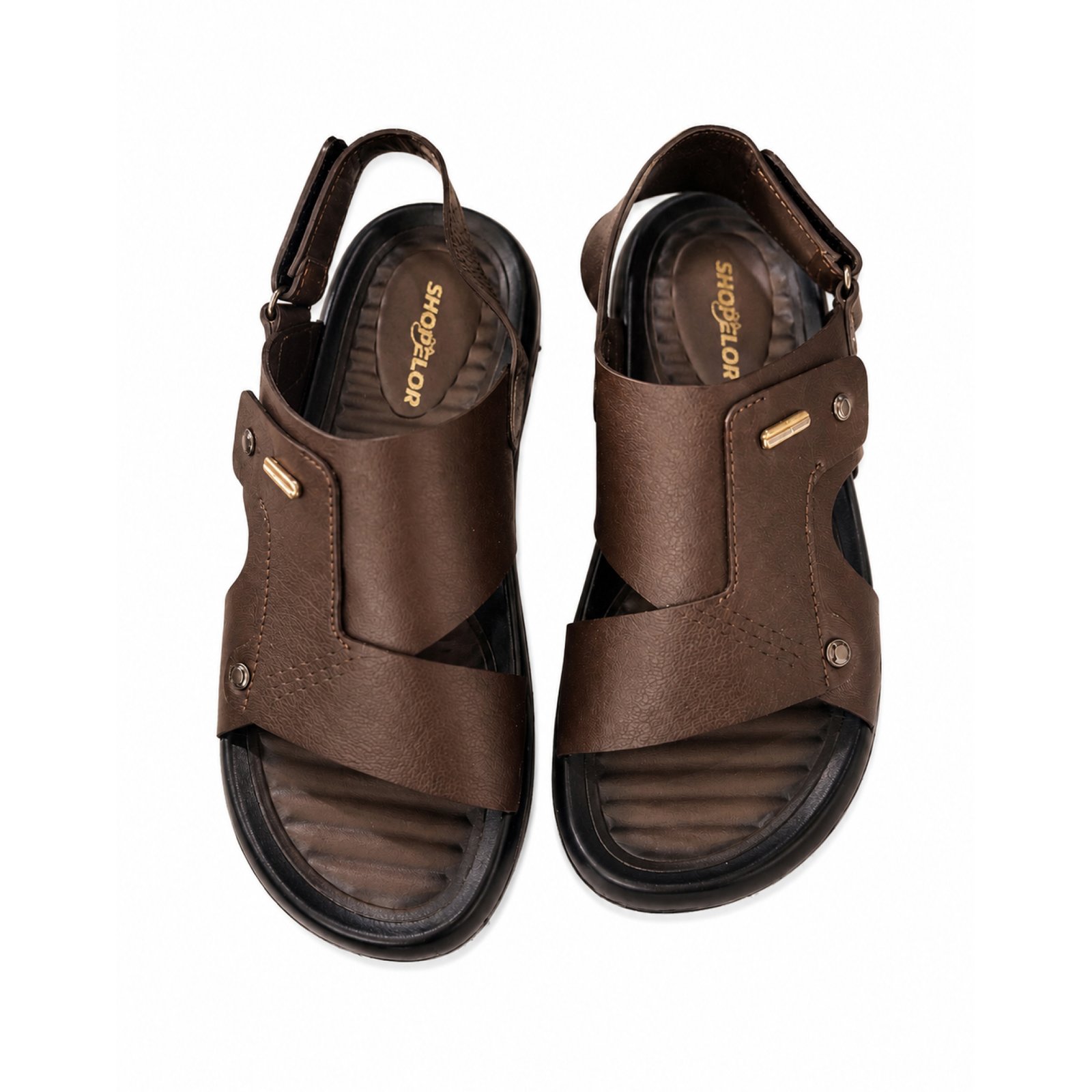 CODE_ 414 Genuine Leather Men's Sandal - Image 1